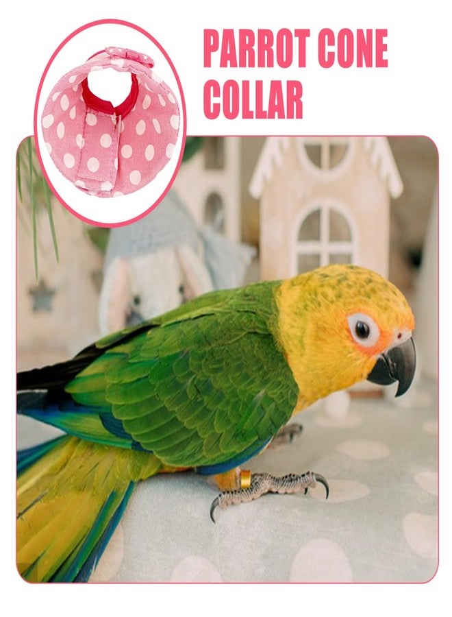 SUPVOX Parrot Collar Anti-Biting Recovery Cone Soft Lightweight Bird Neck Protector for Pecking Prevention Comfortable Fit for Medium Birds Durable Pet Bird Supplies - Image 5